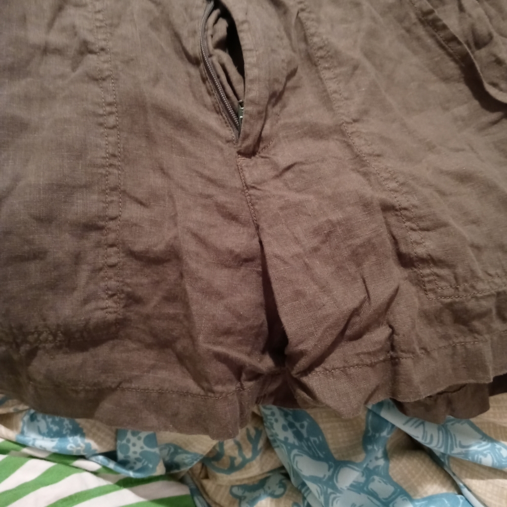 Small green shorts